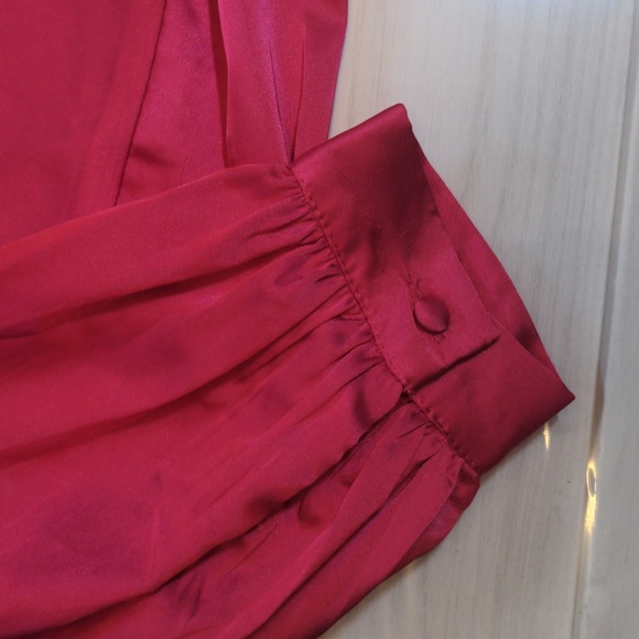 Asymmetrical Magenta Date Top - Size XS - Picture 8 of 16